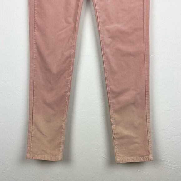J. McLaughlin Watson Long Bottom Velvet Pant - Peach - Picture 5 of 8